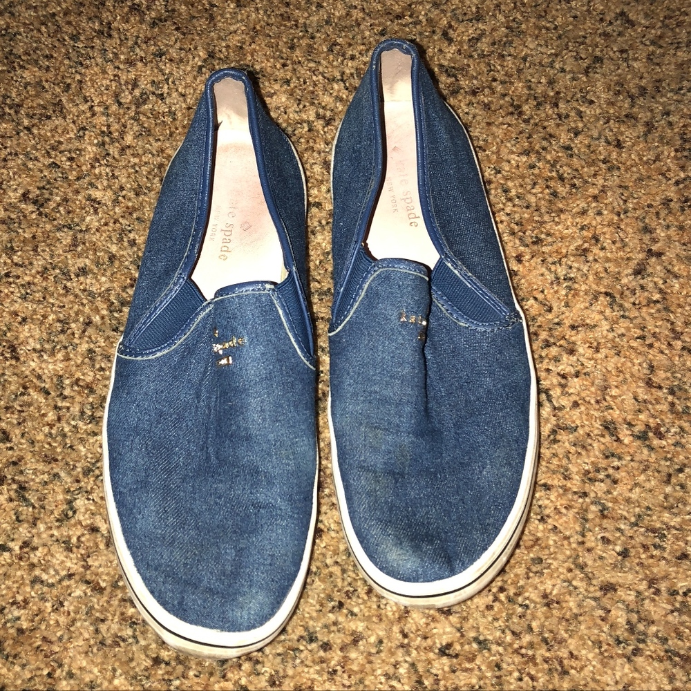 Kate Spade denim sneakers "stylus sneakers"